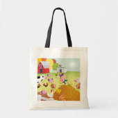 Tote Bag Heure de compter - la basse cour (Devant)