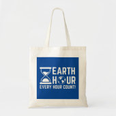 Tote Bag Heure de la Terre (Devant)
