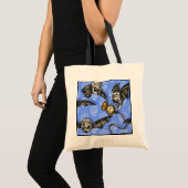 Tote Bag Heure Des Chauves-Chauves-Chauves - Pop Goth Night (Devant (produit))