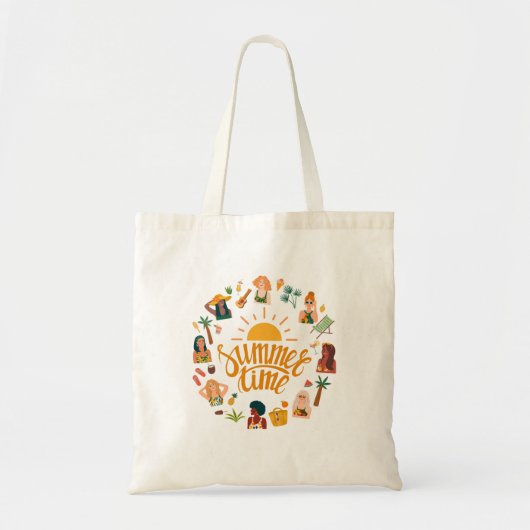 Tote Bag Heure d'été (Devant)