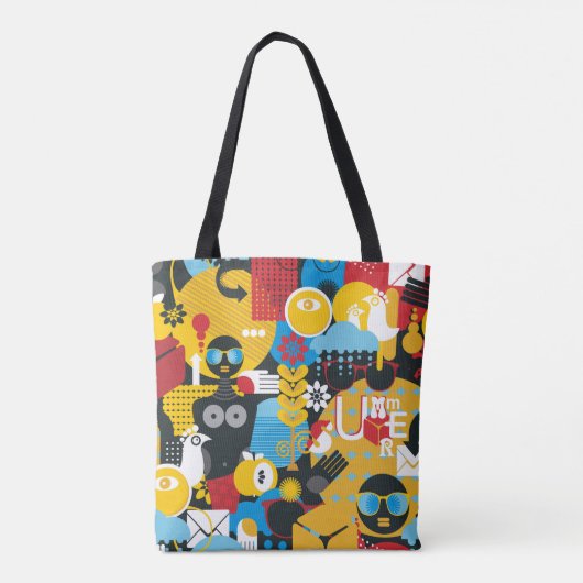 Tote Bag Heure d'été (Dos)