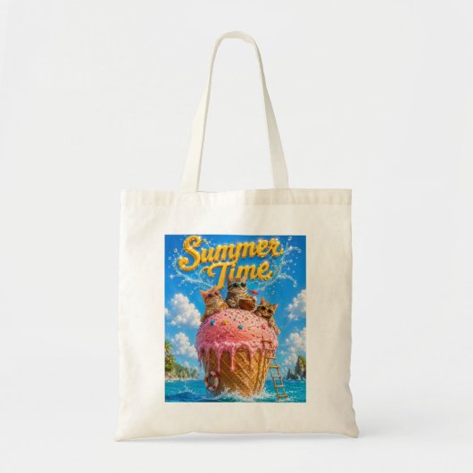 Tote Bag Heure d'été (Devant)