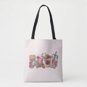 Tote Bag Heure du café Cowboy (Devant)