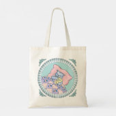 Tote Bag Heure du coucher pour chat (Dos)