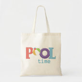 Tote Bag Heure du pool (Devant)