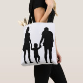 TOTE BAG HEUREUSE FAMILLE (De près)