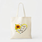 Tote Bag Heureux D'Être Appelé Mawmaw Sunflower Dons (Devant)