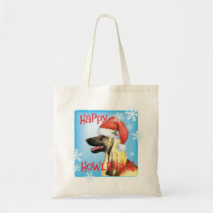Tote Bag Heureux Howliday Afghan Hound