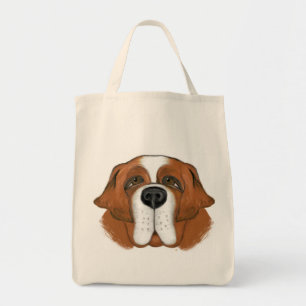 Tote Bag Heureux Saint Bernard