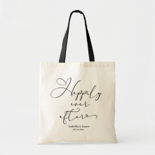 Tote Bag Heureux toujours après l'accueil personnalisé Mari