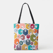 Tote Bag Hexagon Eyeballs (Dos)