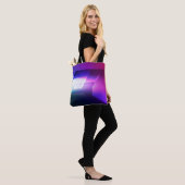Tote Bag Hexagonal Abstrait forme arrière-plan abstrait, ar (Sur le modèle)