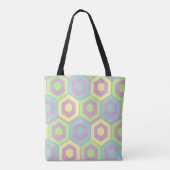 Tote Bag Hexagones de Pâques (Dos)