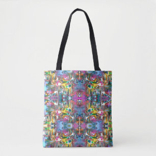 Tote Bag Hexagones de poissons