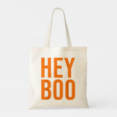 Tote Bag Hey Boo Funny Costume Halloween Saison Éffrayante (Dos)