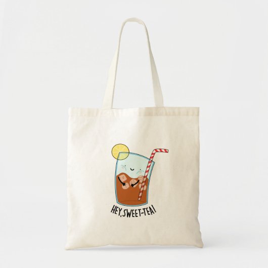 Tote Bag Hey Swee Tea Funny Swee Thé Pun (Devant)