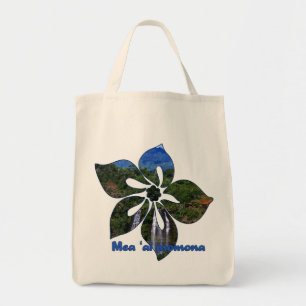 Tote Bag "Hibiscus des cascades" Épicerie Fourre-tout