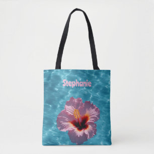 Tote Bag Hibiscus été