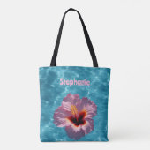 Tote Bag Hibiscus été (Dos)