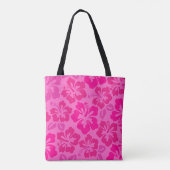 Tote Bag hibiscus hawaii tropical (Dos)