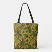 Tote Bag hibiscus jaune (Dos)