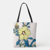 Tote Bag Hibiscus par Kōno Bairei (Dos)