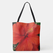 Tote Bag Hibiscus rouge (Dos)