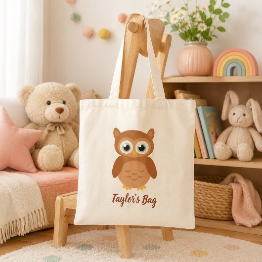Tote Bag Hibou adorable