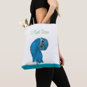 Tote Bag Hibou creusant de corail de cap (De près)
