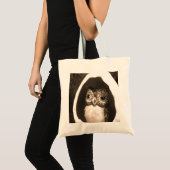 Tote Bag Hibou de bébé (Devant (produit))