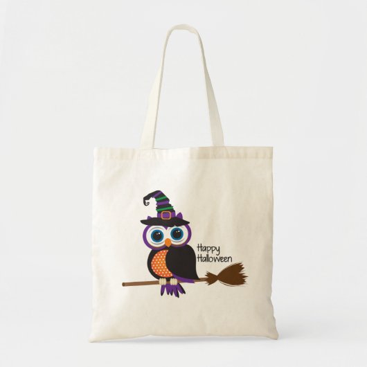 Tote Bag Hibou de sorcière (Devant)