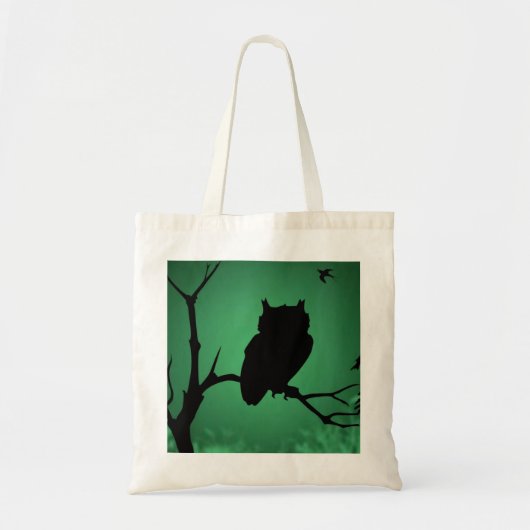 Tote Bag Hibou d'Halloween (Devant)