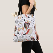 Tote Bag Hibou drôle de texture (De près)