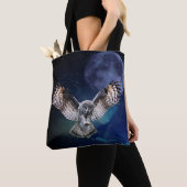 Tote Bag Hibou en vol (De près)