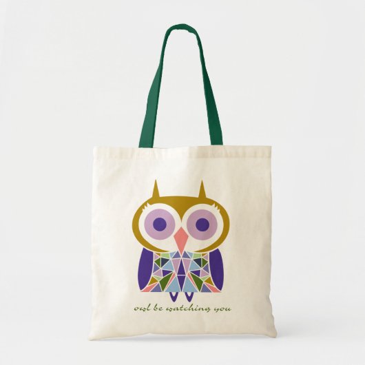 Tote Bag Hibou Fourre-tout (Devant)