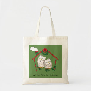 Tote Bag Hibou Noël mignon Enfants