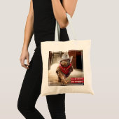 Tote Bag Hibou occidental dur de shérif avec l'attitude et (Devant (produit))