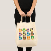 Tote Bag Hiboux modelés (Devant (produit))