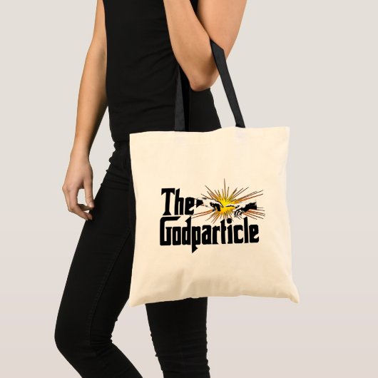 Tote Bag Higgs Boson Le Godparticule - Physique Drôle Nerd (Devant (produit))