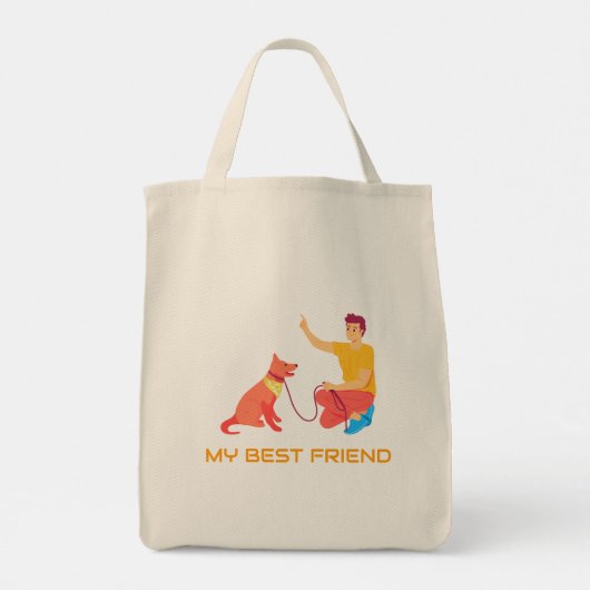 Tote Bag "High Five with Bestie" (Dos)