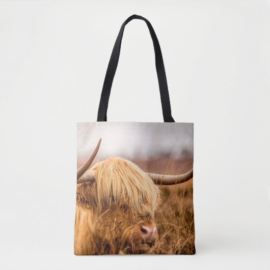 TOTE BAG HIGHLAND CATTLE (Devant)