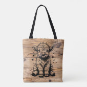 Tote Bag Highland Cow (Dos)