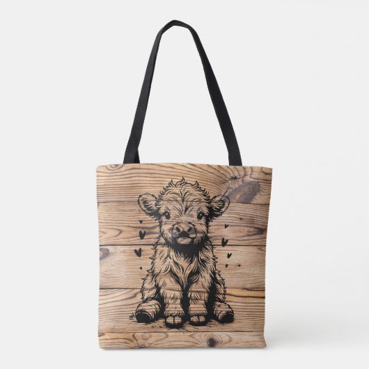 Tote Bag Highland Cow (Dos)