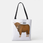 Tote Bag Highland cow (Dos)