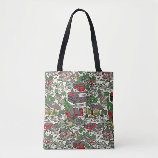Tote Bag Highland Park Chatt (Devant)