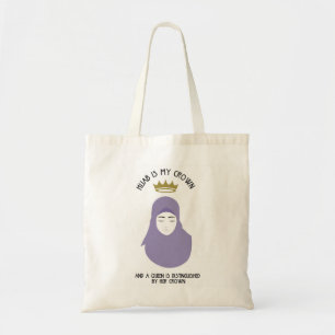 Tote Bag Hijab est ma couronne - HIJAB - es