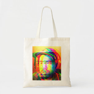 Tote Bag Hikaru Nakamura Concentré Psychédélique