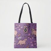 Tote Bag Hilarié chinois Cochon Année Monogramme Choisir la (Devant)