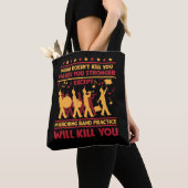 Tote Bag Hilaried Marching Band Trumpet Drum Music (De près)