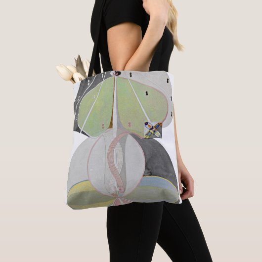 Tote Bag Hilma af Klint - Arbre du savoir, No 5 (De près)